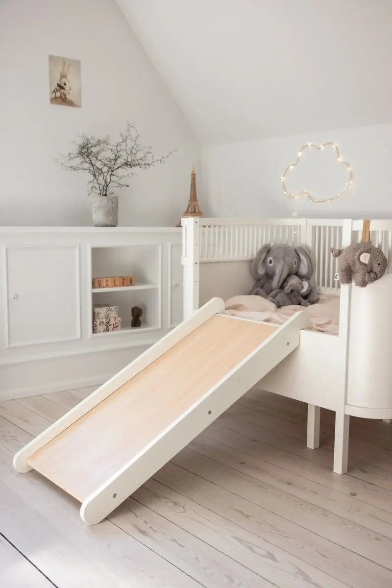 Sebra 2-in-1 Klim & Glijbaan - Wit