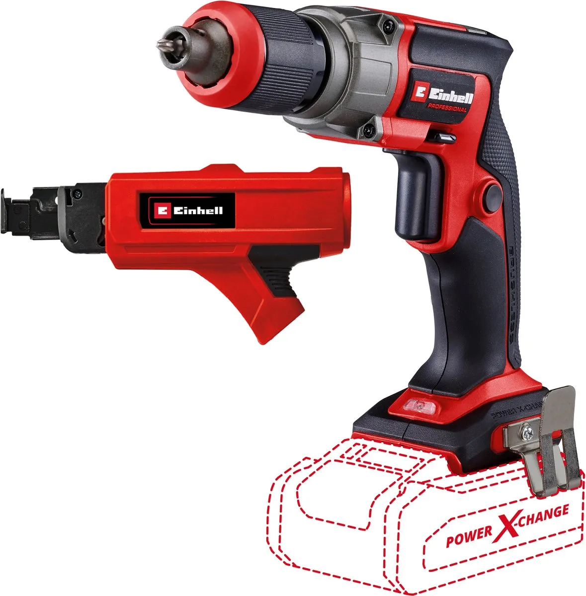 Einhell Professional TP-DY 18 Li Solo Accu Gipsplaat Schroevendraaier 5000 t/min - 18V