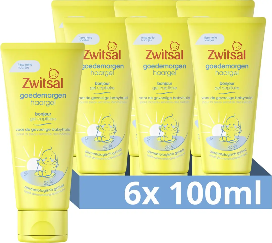 Zwitsal Haargel Goedemorgen 6x100ml