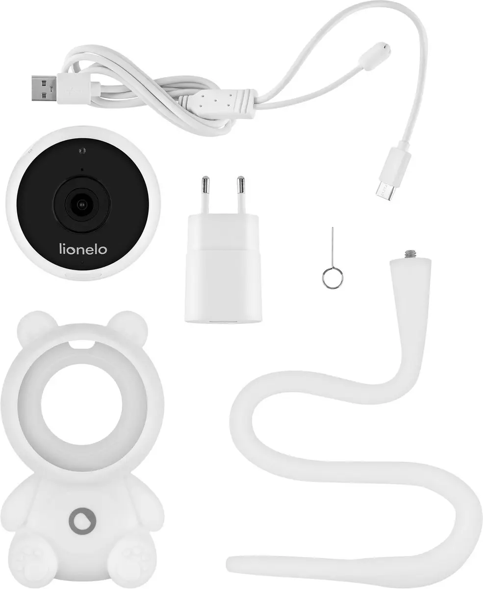 Lionelo Babyline Smart 2.0 Babyfoon - Full HD 1080p - Wifi & App - Nachtzicht