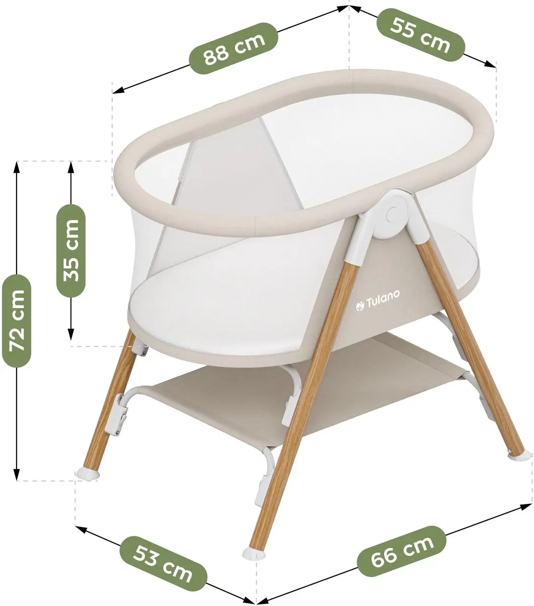 Tulano Dream 20 Reisbedje Beige