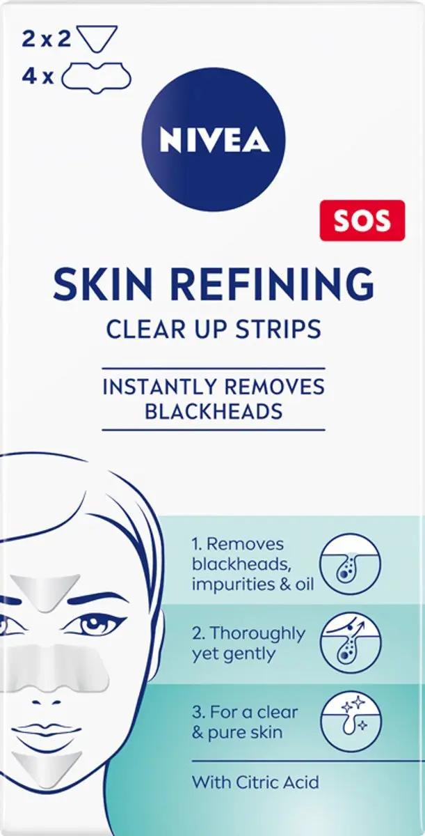 NIVEA Skin Refining Gezichtsreinigingsstrips