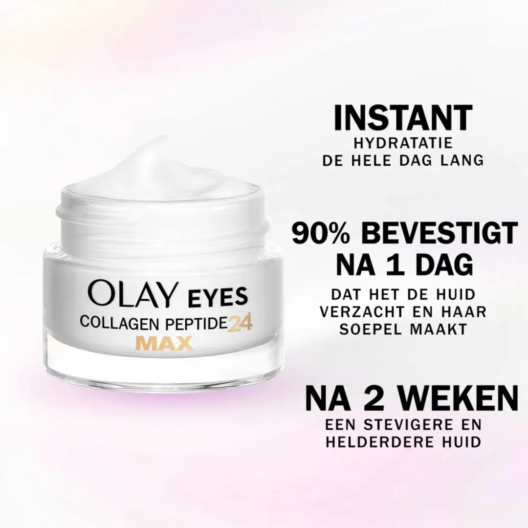 Olay Oogcrème Collageenpeptide 24 Max - 4x15ml