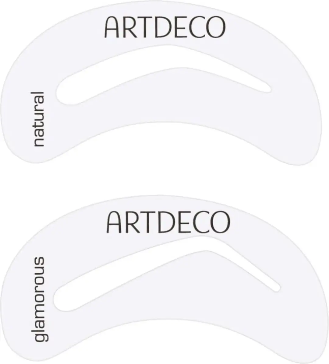 Artdeco Eye Brow Stencils met Penseel