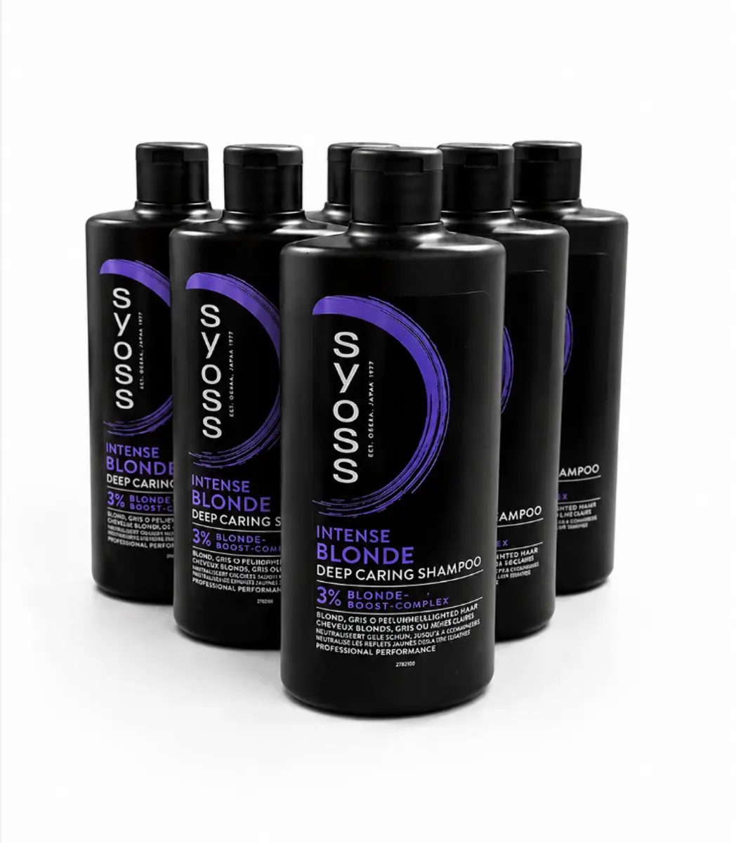 Syoss Intense Blonde Deep Caring Shampoo 440ml