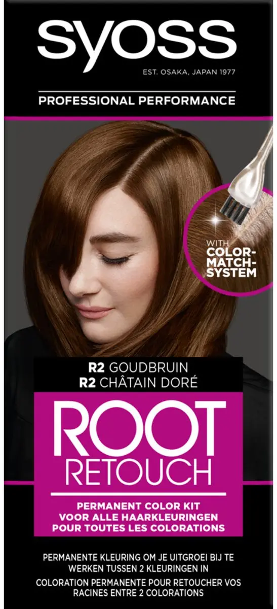 Syoss Rootset R2 Goudbruin 45ml