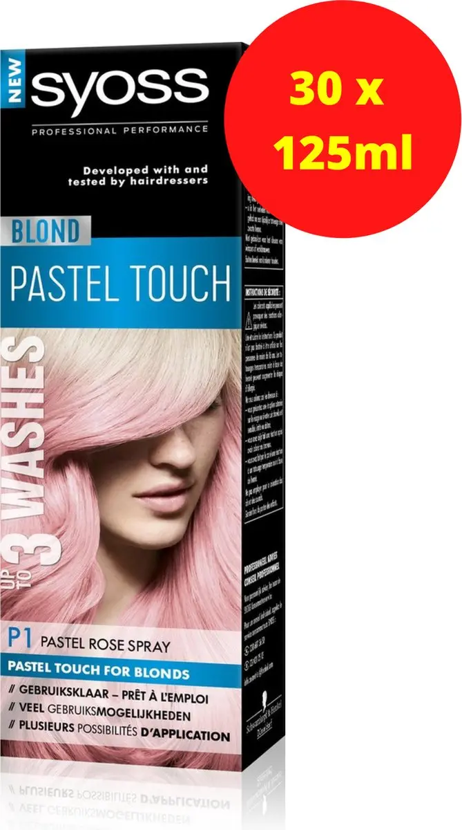 Syoss Color Spray Roze 125ml