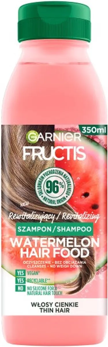 Garnier Fructis Watermelon Hair Food Shampoo 350ml