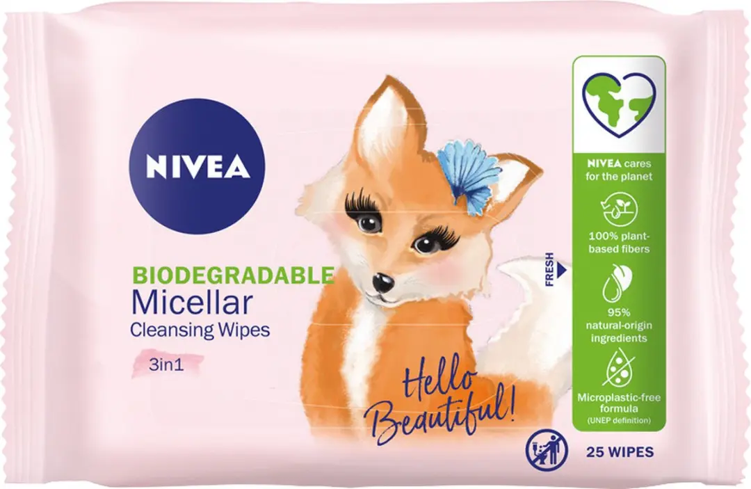 NIVEA Micellair Reinigingsdoekjes 25 Stuks