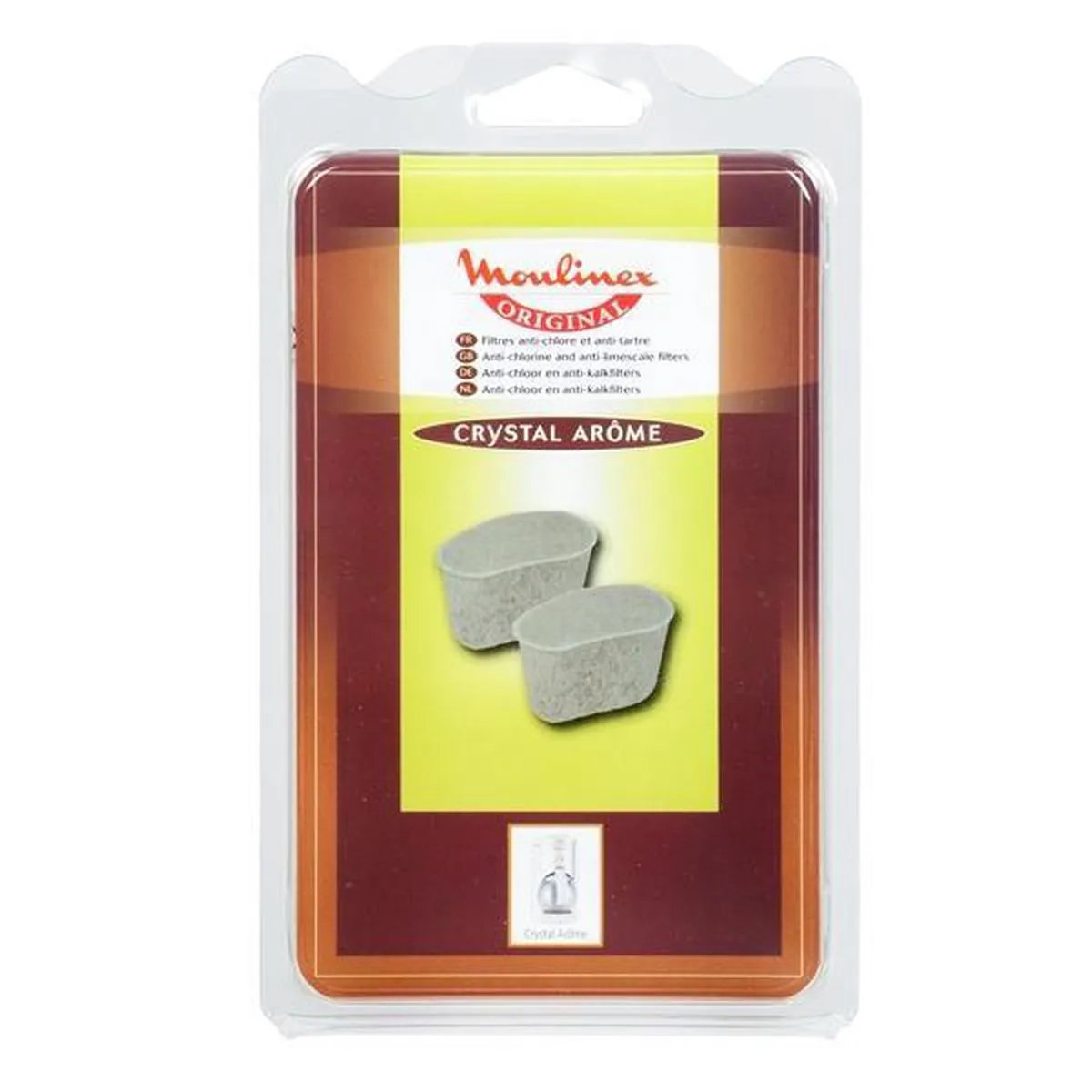 Moulinex AW640 Anti Chloor & Kalkfilter - 1 Stuk - Zwart