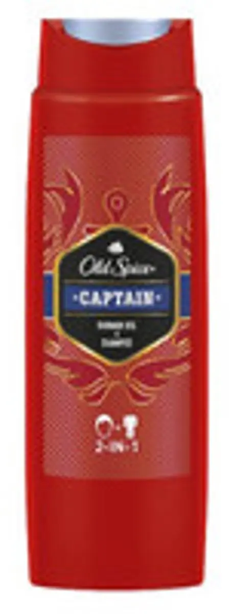 Old Spice Captain Shower Gel + Shampoo 675ml