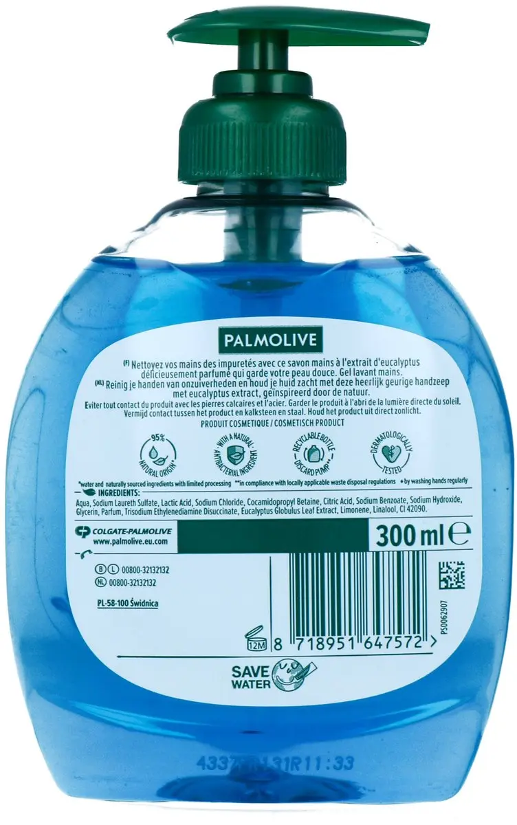 Palmolive Handzeep Eucalyptus 300ml