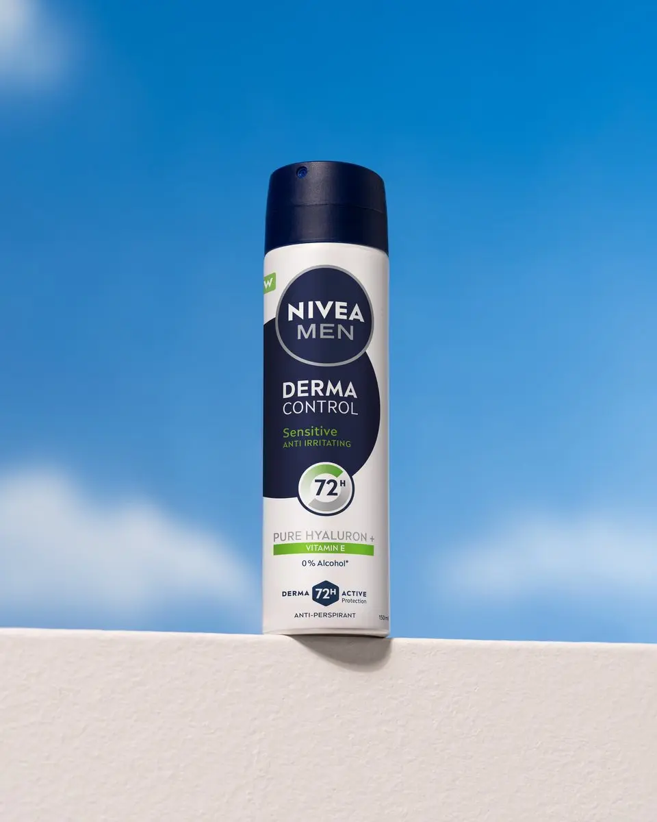 NIVEA Men Derma Control Sensitive Antiperspirant Spray 150ml