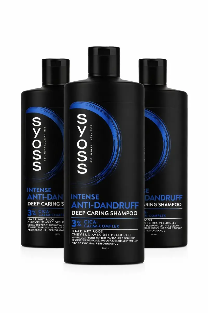 SYOSS Anti-Roos Shampoo 3x440ml