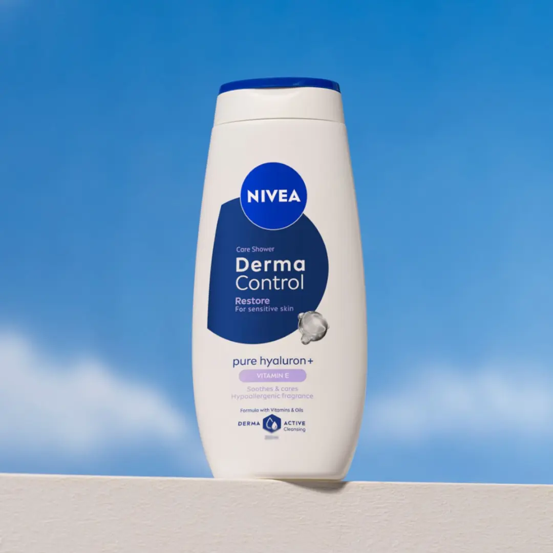 NIVEA Derma Control Douchegel 500ml - Gevoelige Huid