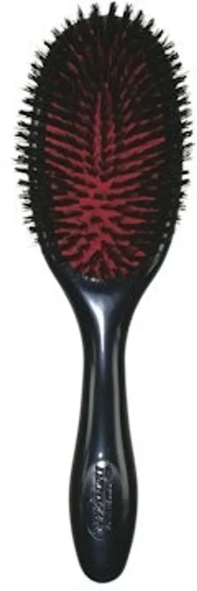 Denman Grooming Brush D82M Medium Boar Borstel - Zwart