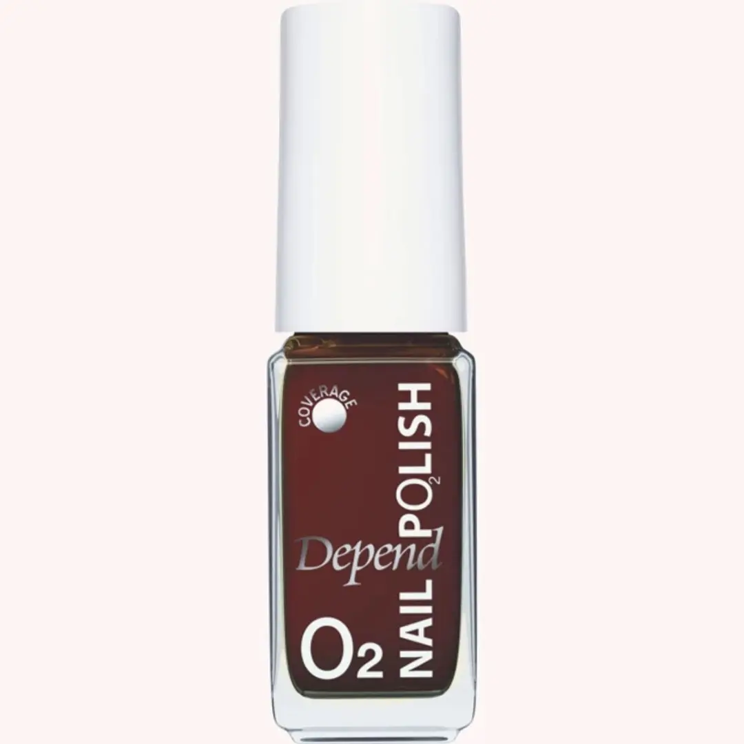 Depend Cosmetics O2 Nagellak 776 Bruin/rood