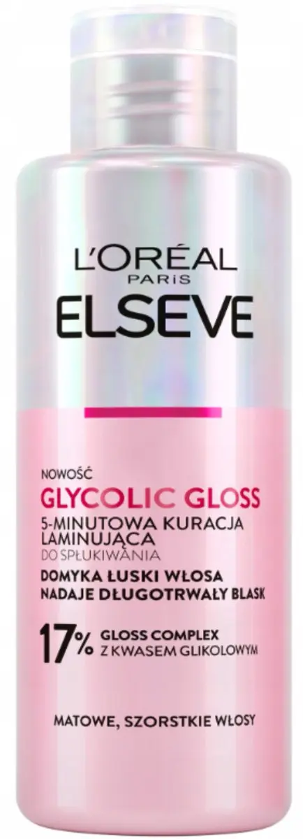 L'Oréal Paris Elseve Glycolic Gloss Laminerende Behandeling 200ml