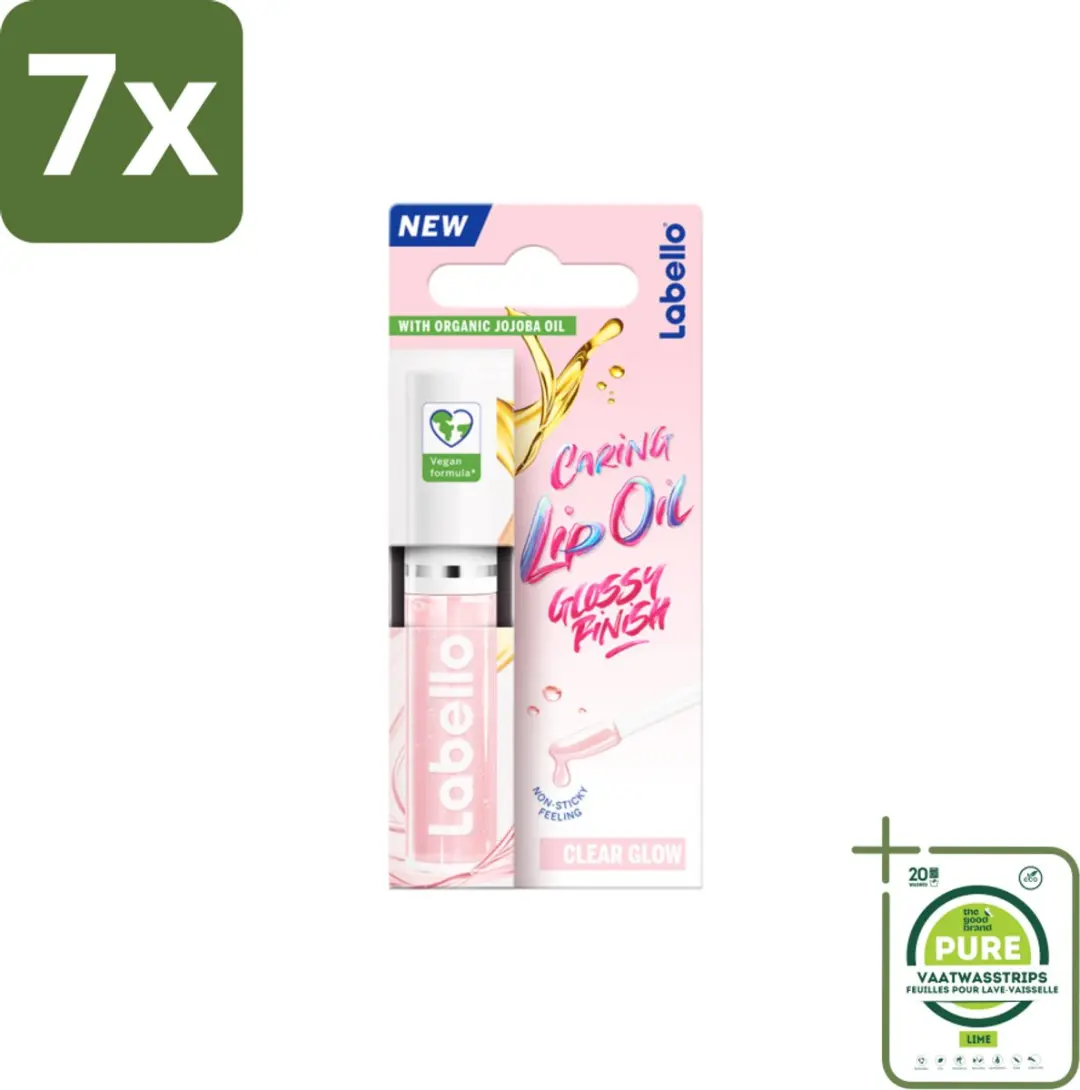 Labello Caring Lip Oil Clear Gloss 5,5ml