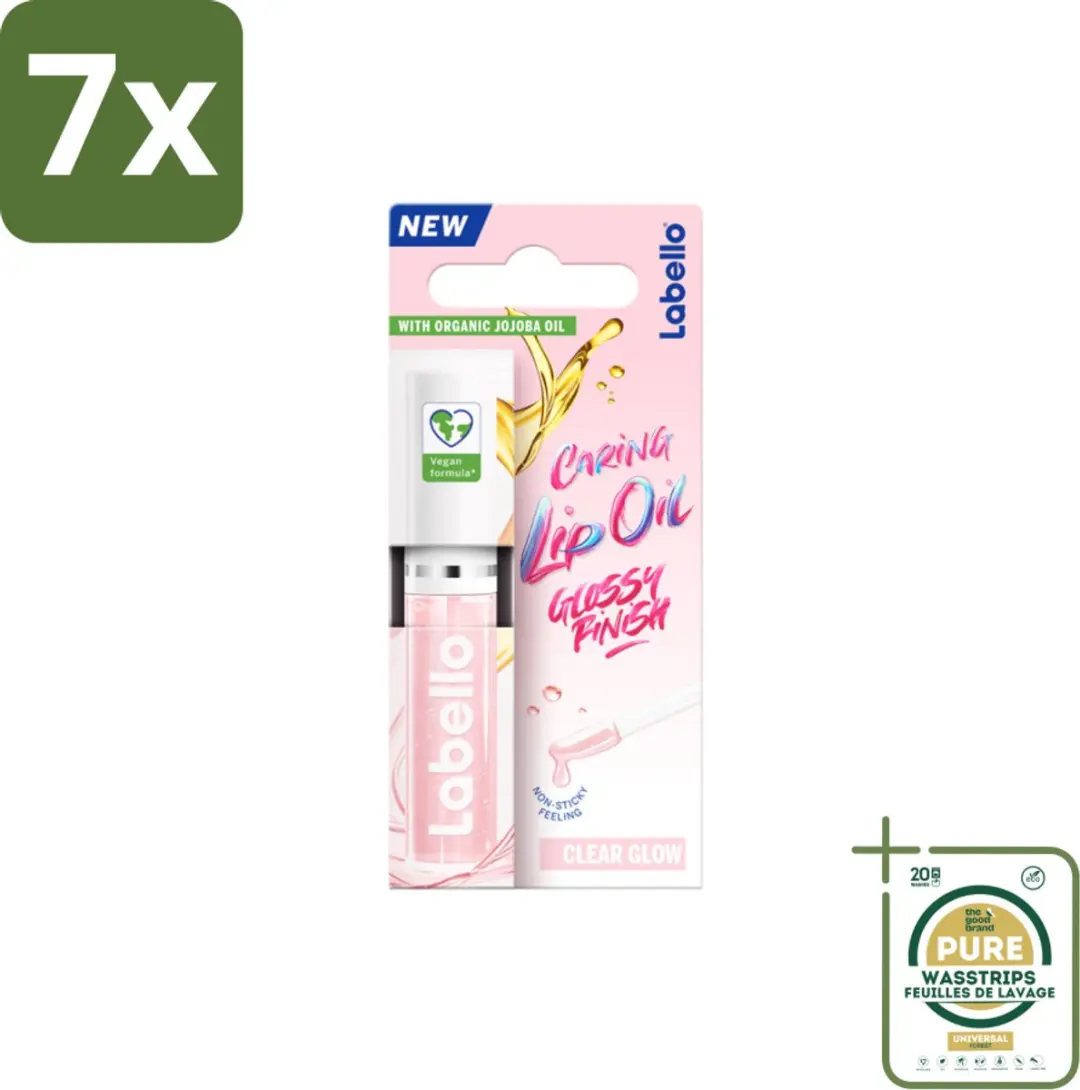 Labello Caring Lip Oil Clear Glow 5,5ml