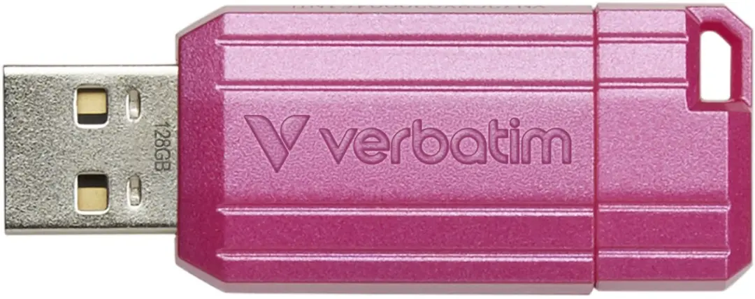 Verbatim Pinstripe USB-stick 128GB - Pink