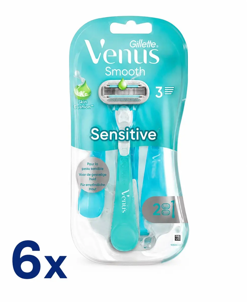 Gillette Venus Extra Comfort Sensitive Scheermesjes 18 Stuks