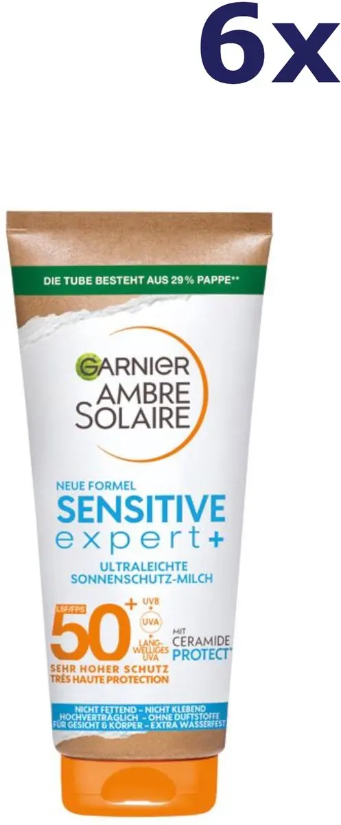 Garnier Ambre Solaire Sensitive Expert+ Zonnemelk SPF 50+