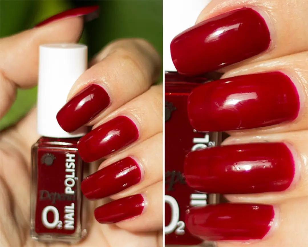 Depend Cosmetics O2 Nagellak 534 - Donkerrood 5ml