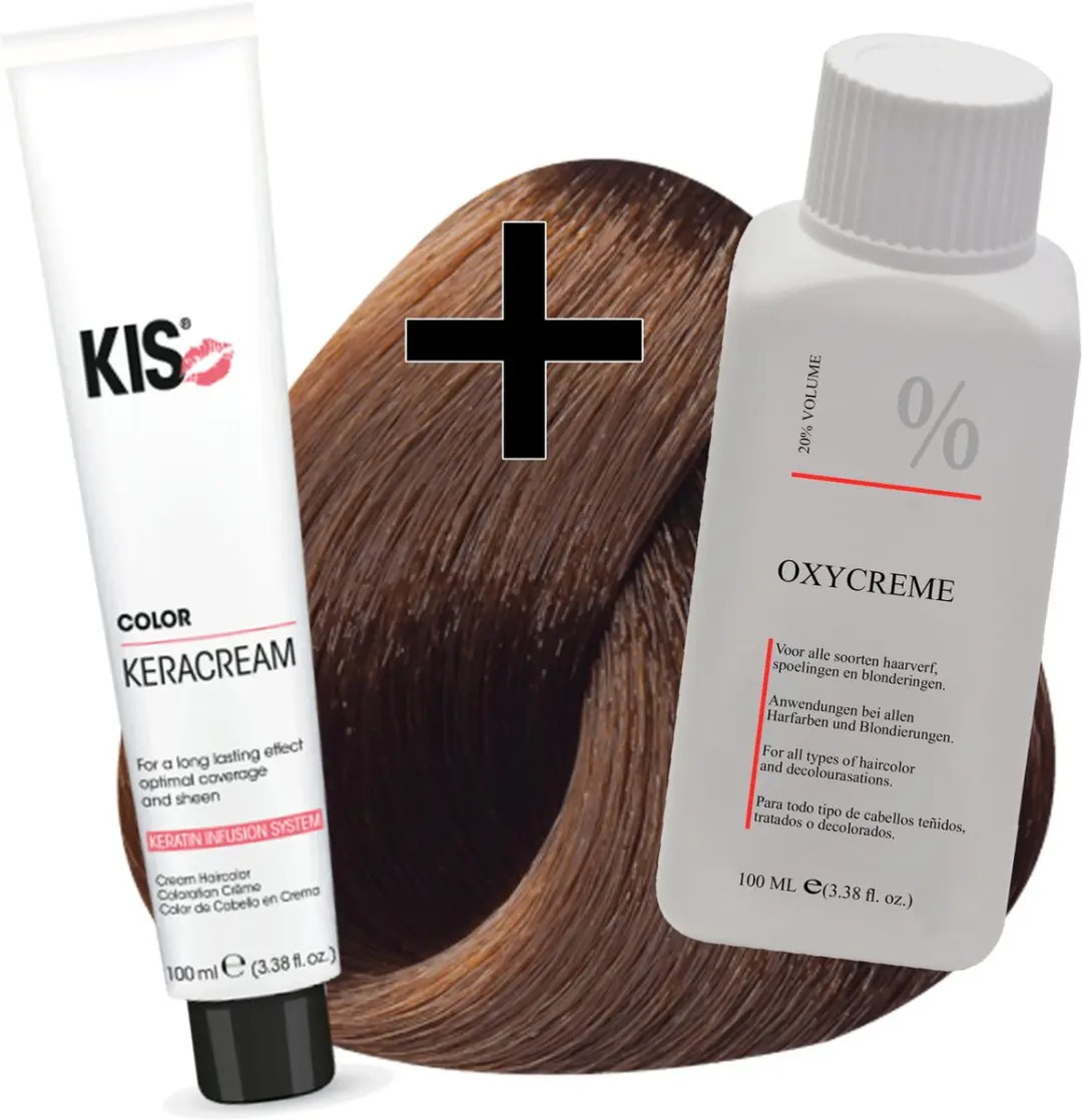 KIS Haarverfset 5T Donker Tabak 100ml
