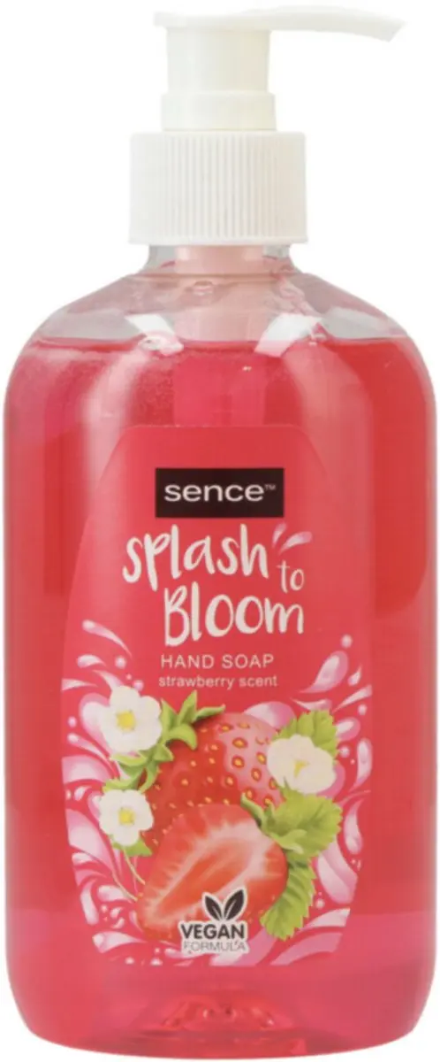 Sence Splash To Bloom Handzeep Aardbei 500ml