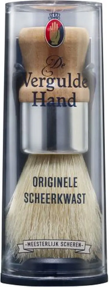 Vergulde Hand Kappersscheerkwast