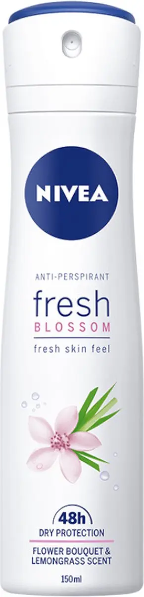 NIVEA Fresh Blossom Antiperspirant Spray 150ml