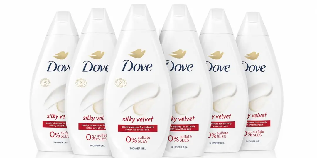 Dove Silky Velvet Douchegel 450ml