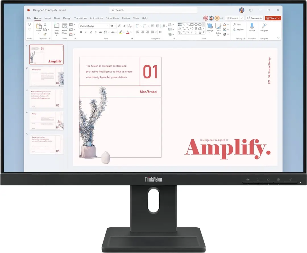 Lenovo 64BAMAT1EU Monitor 23,8" Full HD