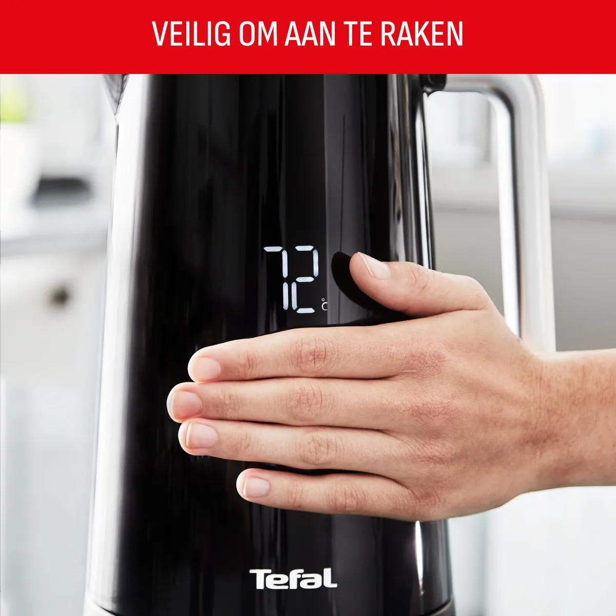 Tefal Flagship KO8508 Waterkoker 1,7L - 1500W - Zwart
