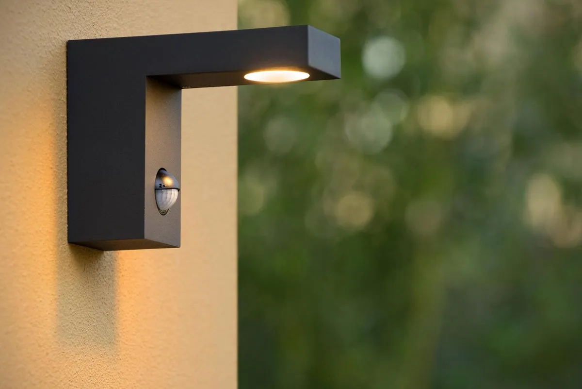 Lucide Texas-IR Wandspot LED 7W 3000K - Antraciet