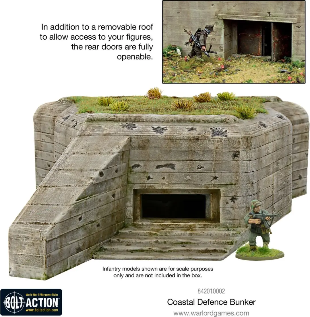 Warlord Games Coastal Defence Bunker - afbeelding 3 van 4