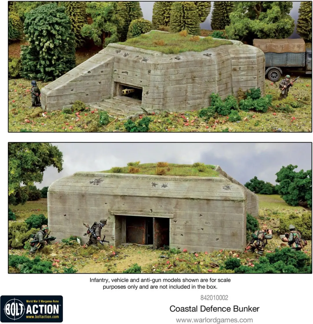 Warlord Games Coastal Defence Bunker - afbeelding 2 van 4