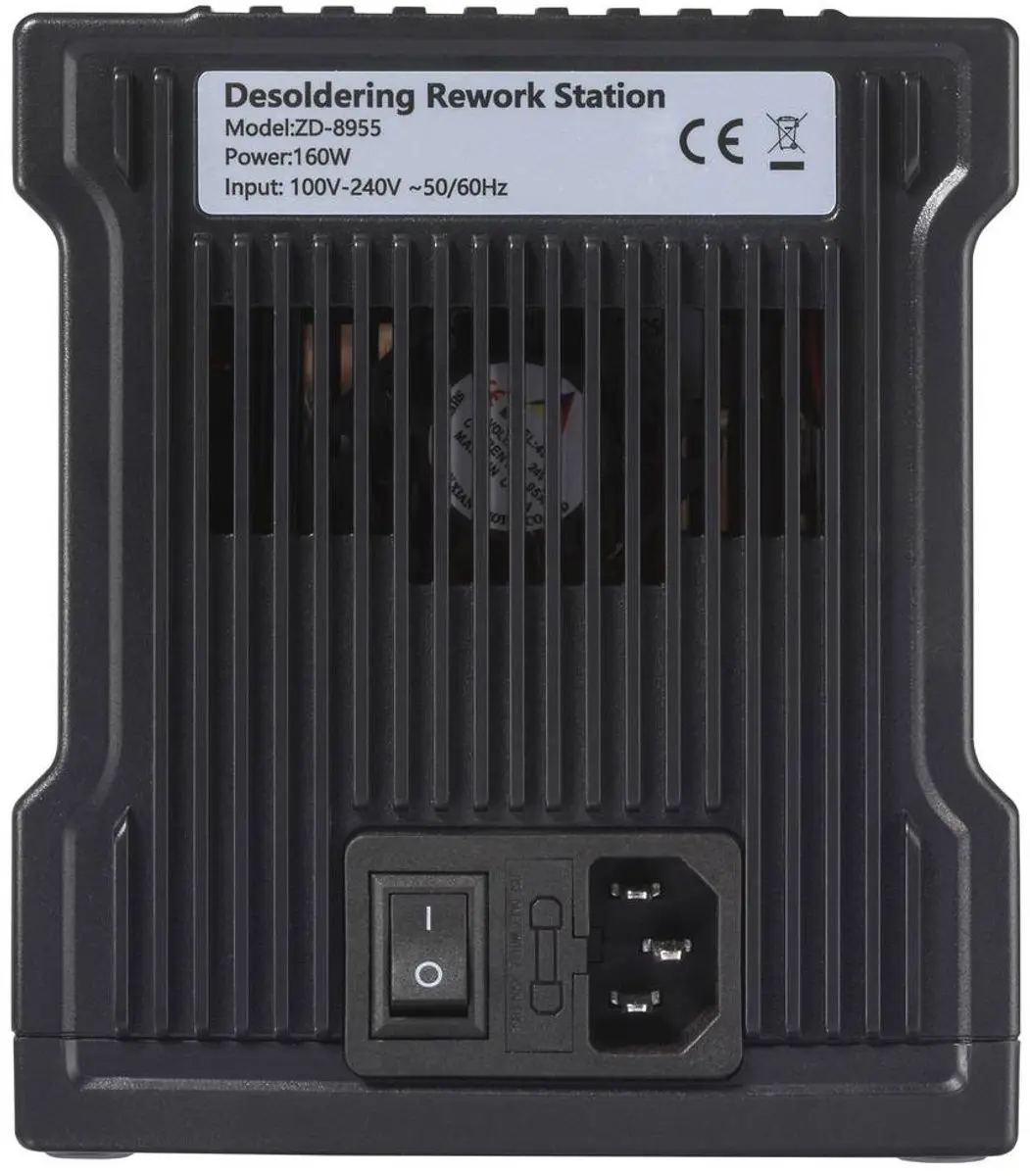 TOOLCRAFT TC-8955 Digitaal Desoldeerstation 150W