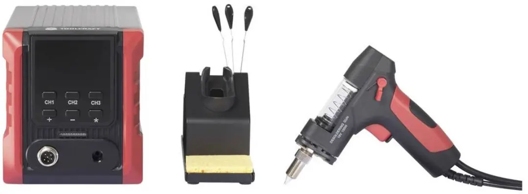TOOLCRAFT TC-8955 Digitaal Desoldeerstation 150W