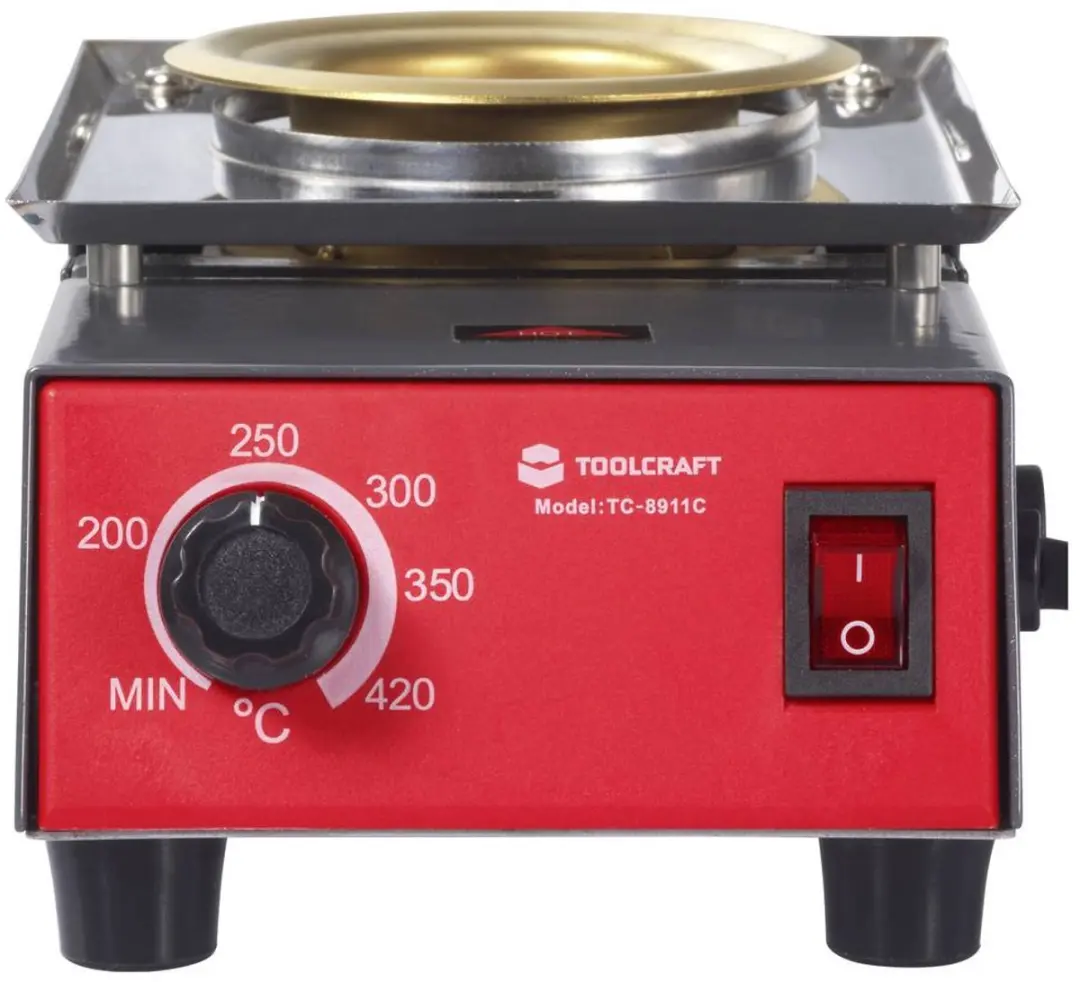 TOOLCRAFT TC-8911C Soldeerbad 200W - 420°C - 300g