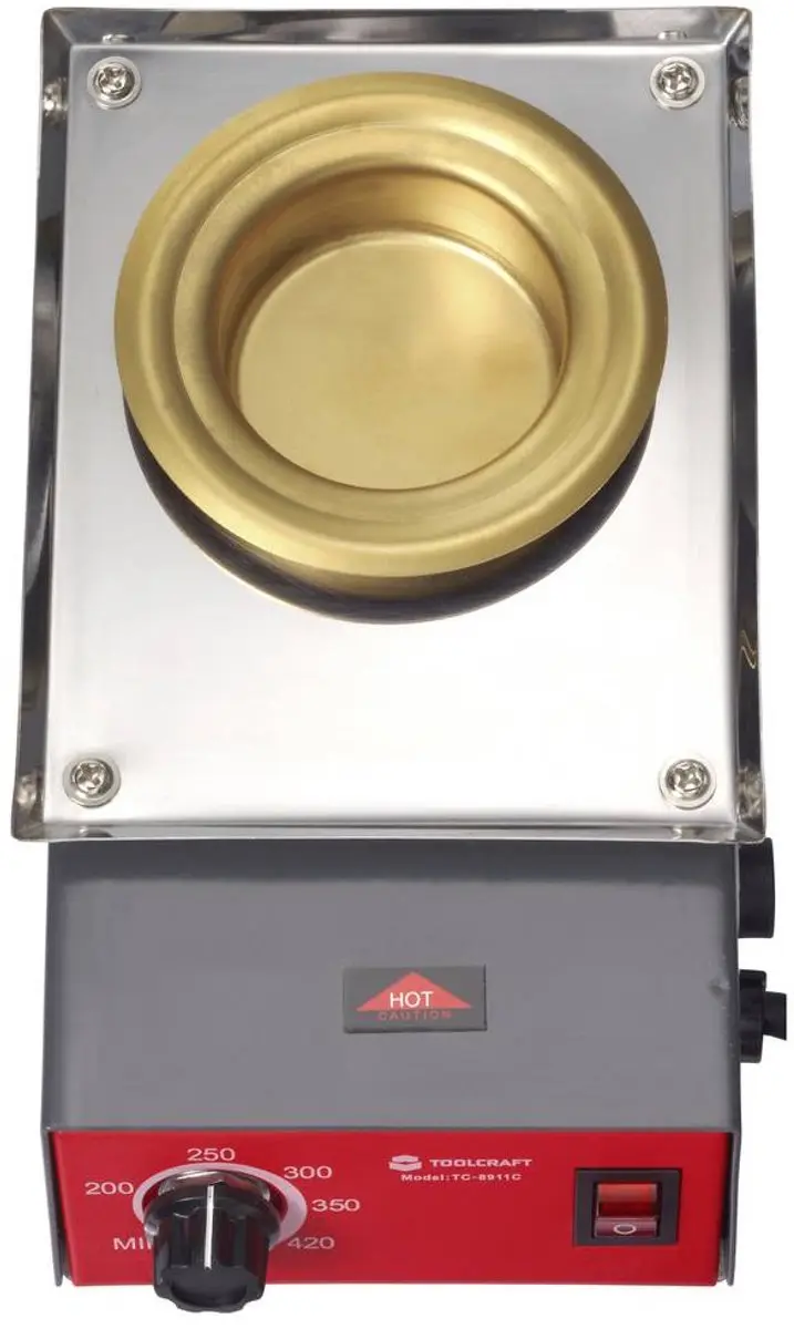 TOOLCRAFT TC-8911C Soldeerbad 200W - 420°C - 300g
