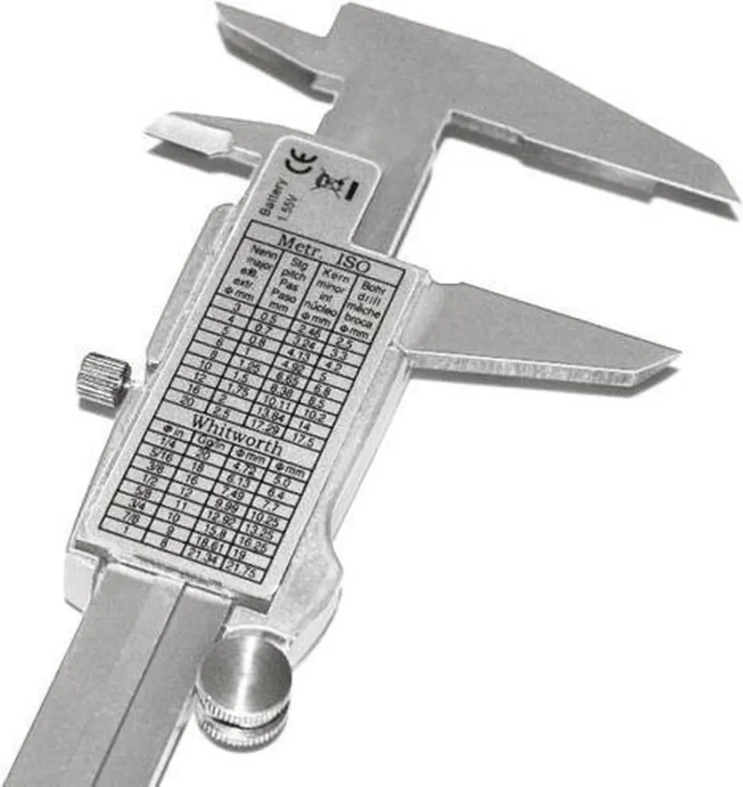 Monzana Digitale Schuifmaat 150mm - Zilver
