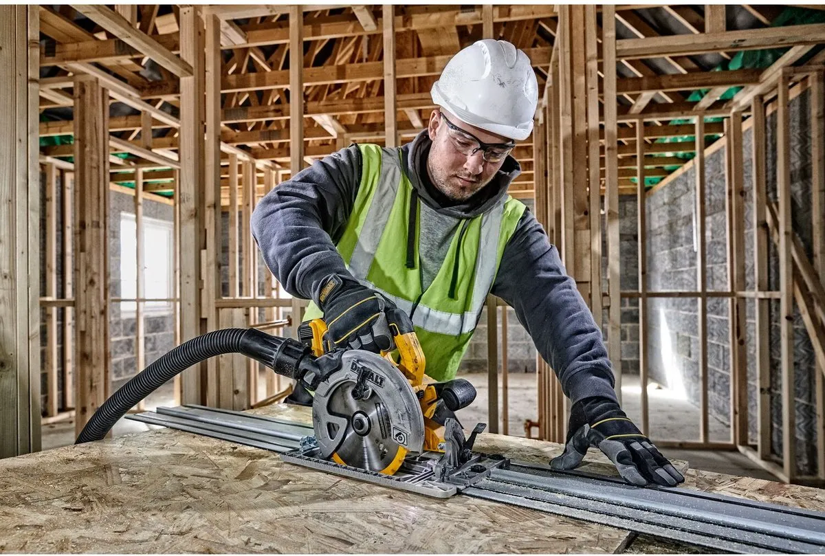 DeWalt DCS572P2 Accu Cirkelzaag 18V - 184mm - 2x 5.0Ah - afbeelding 6 van 6