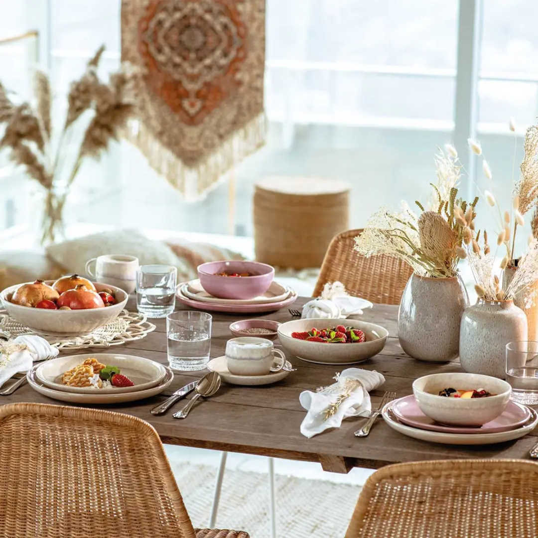 Villeroy & Boch Perlemor Coral Koffiemok - 6 Stuks - 0,27l - Roze