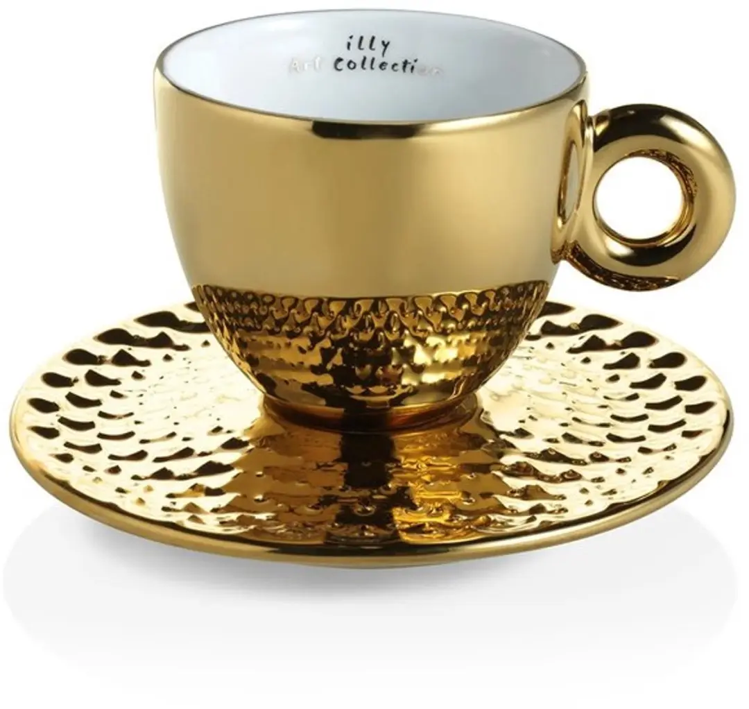 illy Art Collection 2025 John Armleder Cappuccinokopjes - 4x160ml - Multi