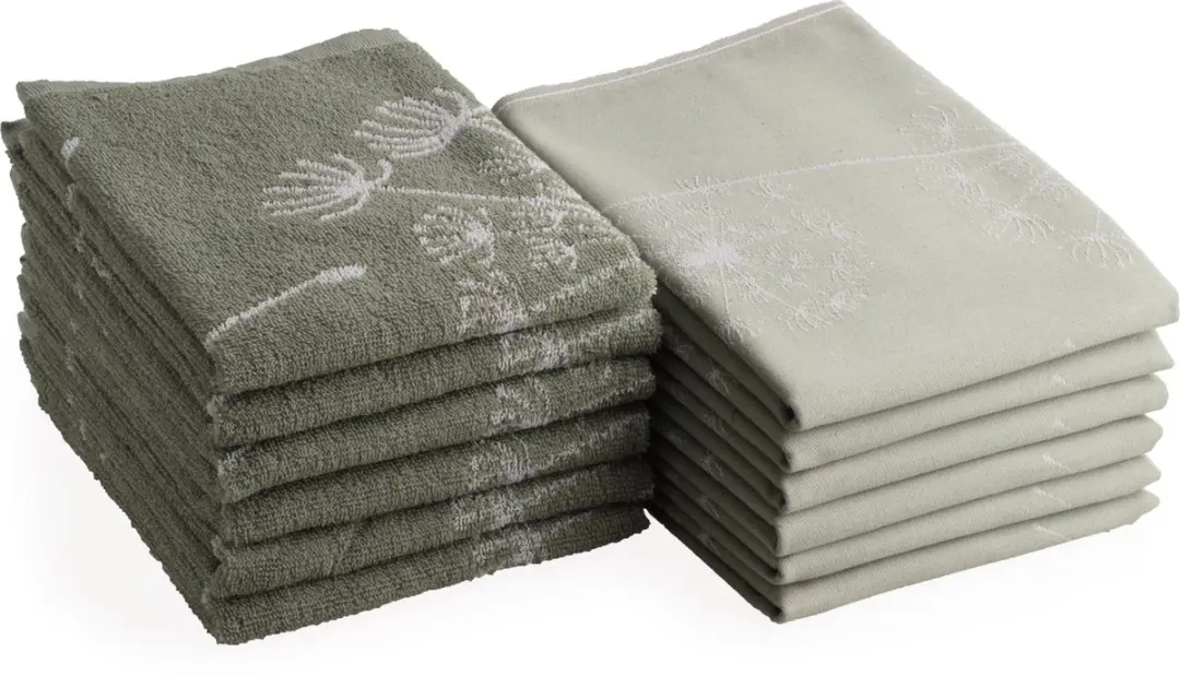 DoubleDry Theedoeken Set 12 Stuks