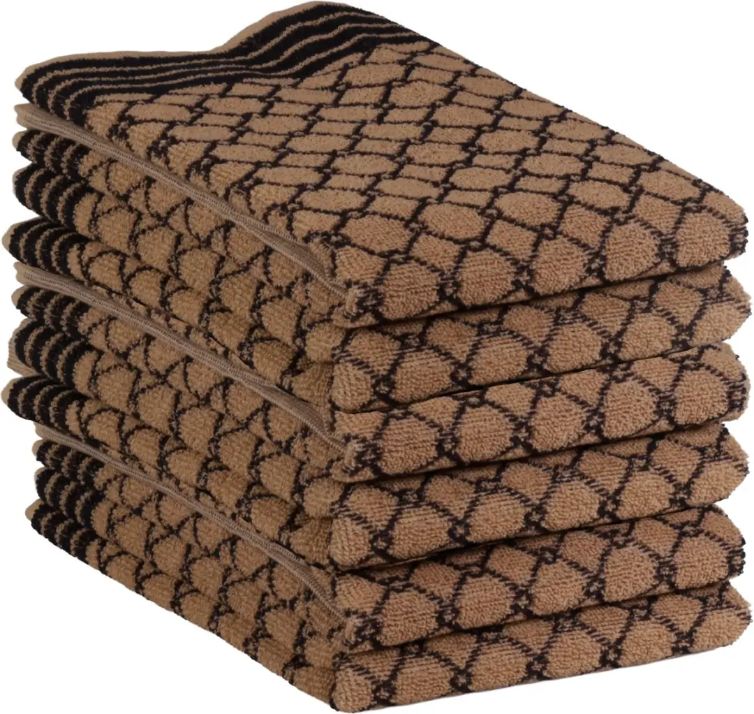 DoubleDry Luxe Keukenhanddoeken Set 6 Stuks