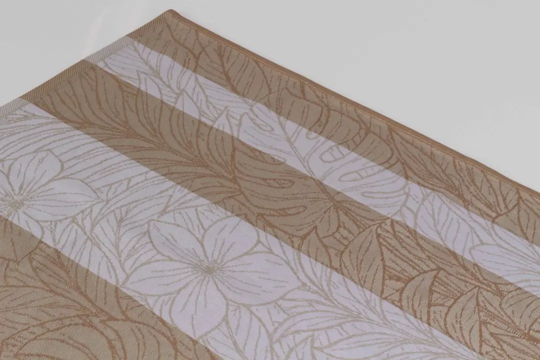 DoubleDry Luxe Theedoeken Set 6 Stuks - 50x70cm - 100% Katoen - Leaves - afbeelding 6 van 6