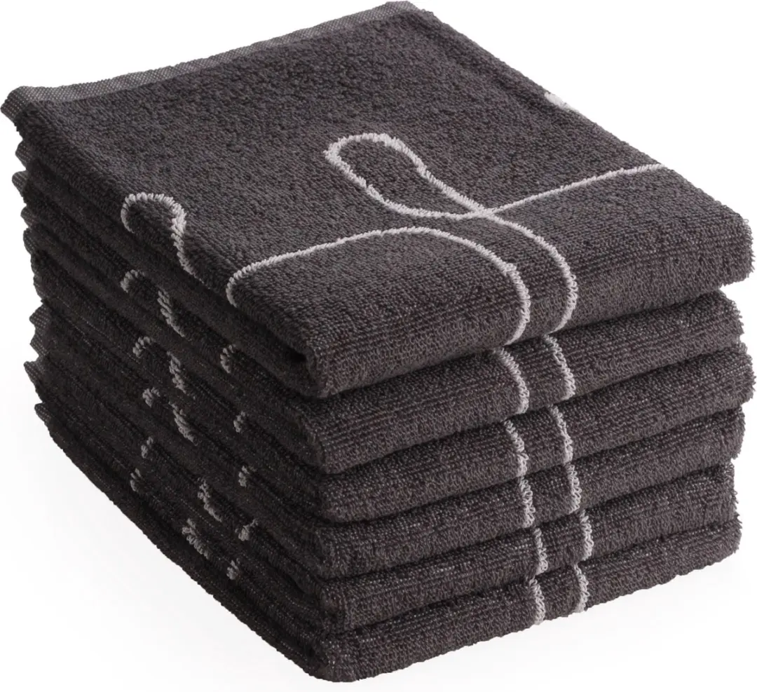 DoubleDry Luxe Keukenhanddoeken Set 6 Stuks